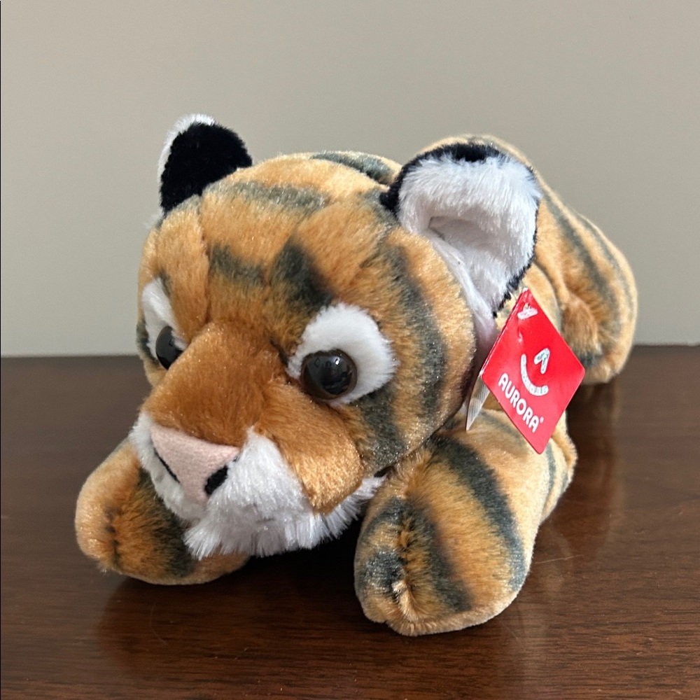 Aurora Indira Tiger Plush Toy Flopsie Stuffed Animal Toy